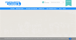 Desktop Screenshot of itinerairesdumonde.com